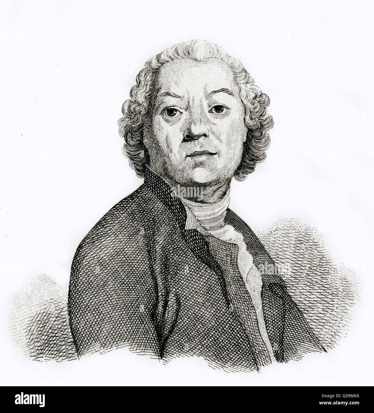 CHRISTOPH WILLIBALD GLUCK  German composer        Date: 1714 - 1787 Stock Photo