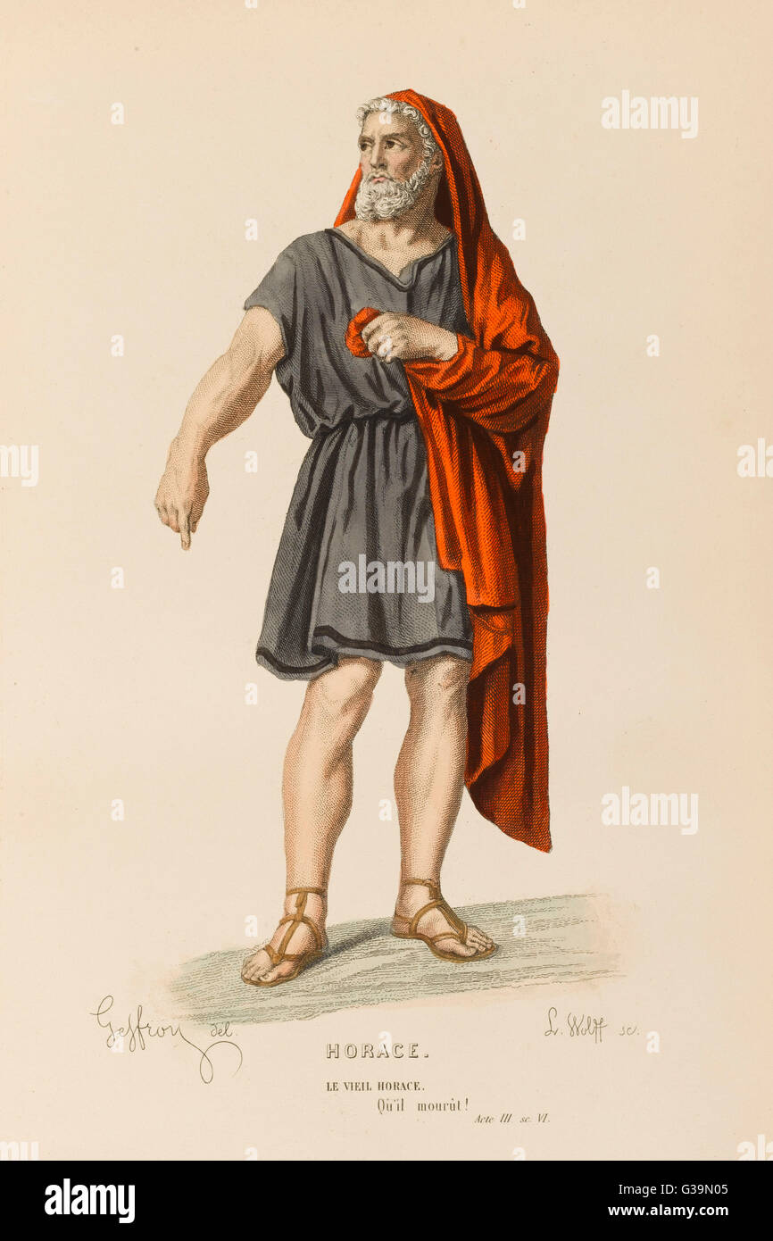 CORNEILLE / HORACE Stock Photo Alamy