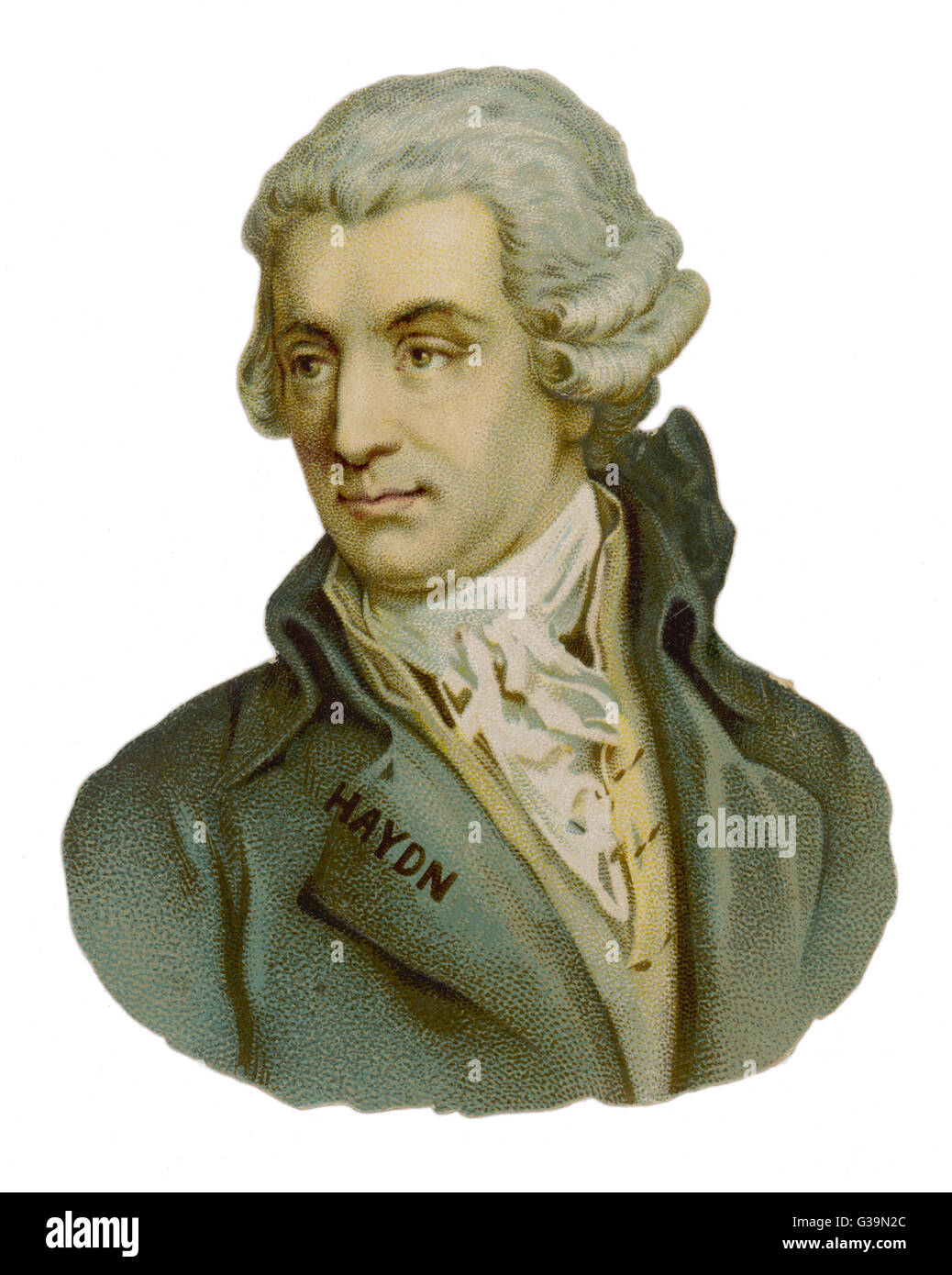 JOSEPH HAYDN  Austrian musician and composer       Date: 1732 - 1809 Stock Photo