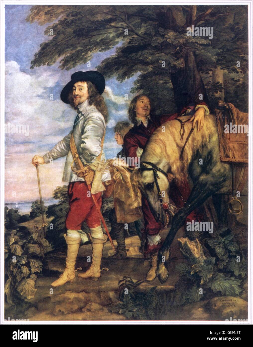 CHARLES I OF ENGLAND          Date: 1600 - 1649 Stock Photo