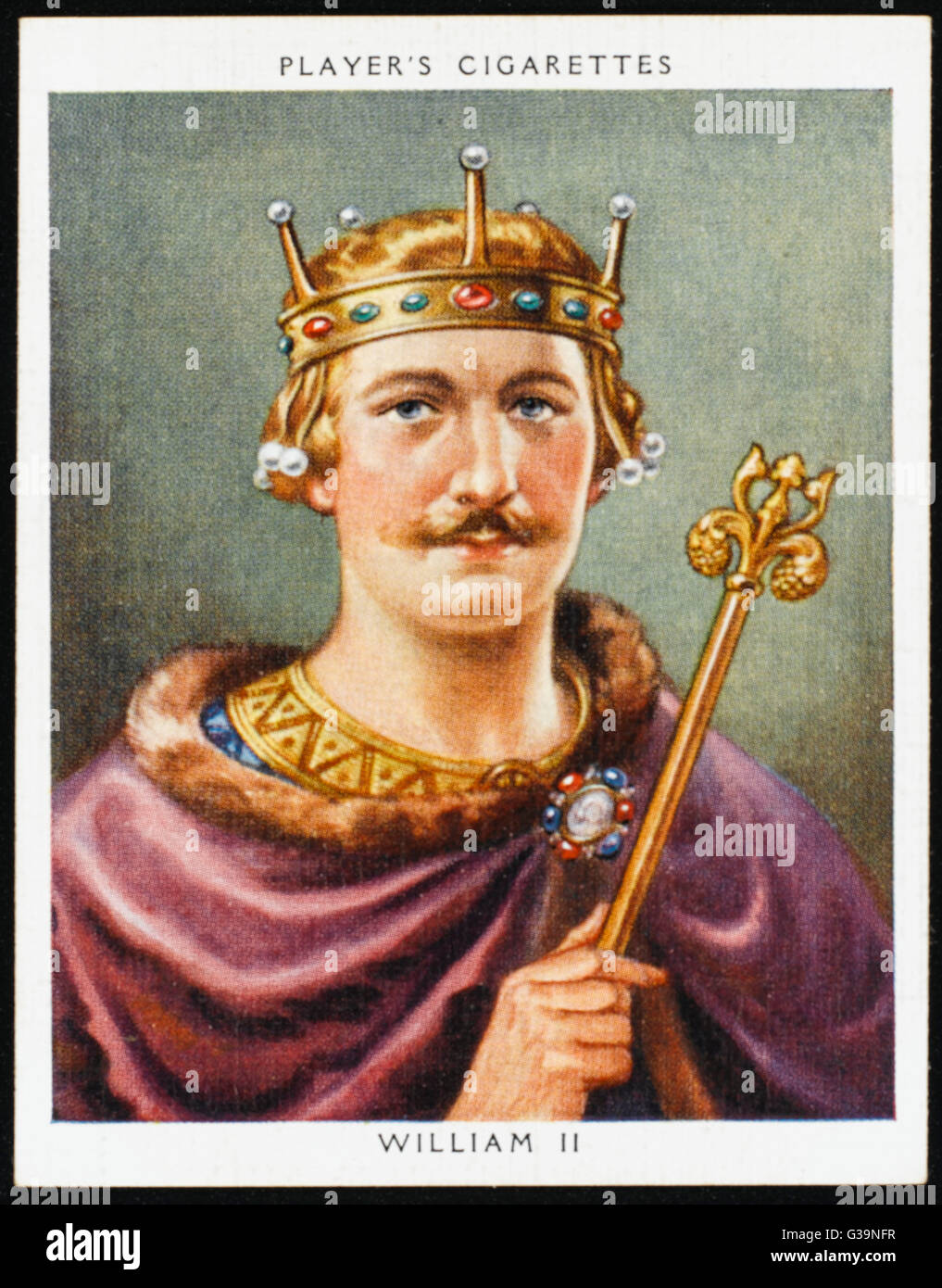 KING WILLIAM II          Date: (R)1087 - 1100 Stock Photo
