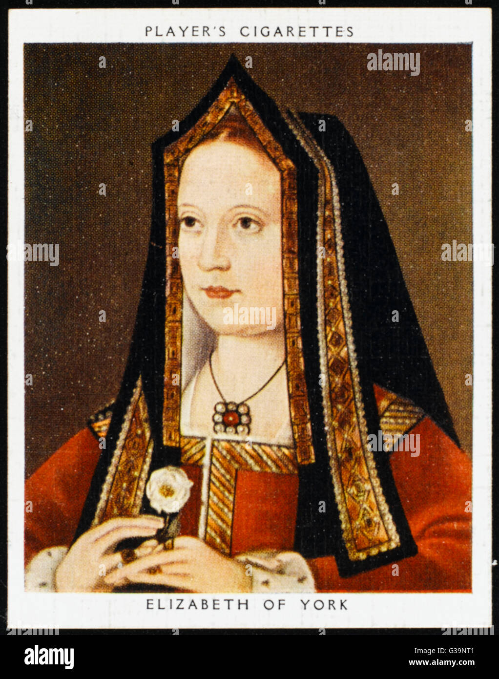 ELIZABETH OF YORK Queen to Henry VII Date 1465 1503 Stock Photo Alamy