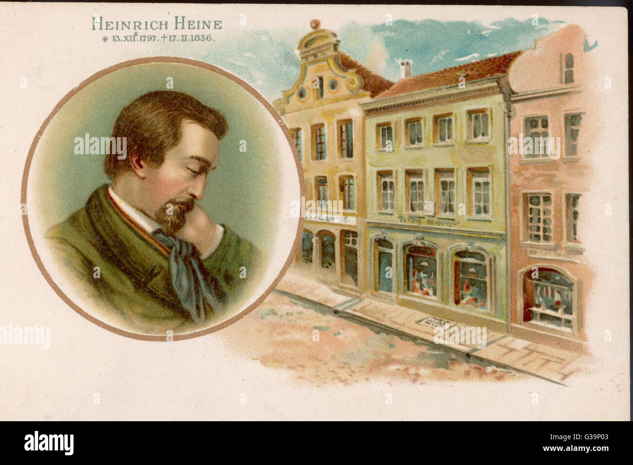 Heinrich heine german poet critic hi-res stock photography and images -  Alamy