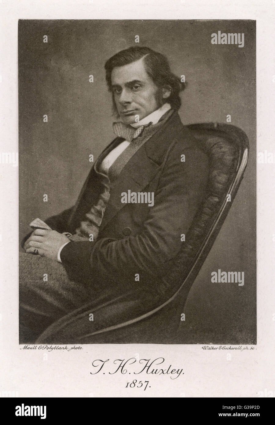 THOMAS HENRY HUXLEY Stock Photo Alamy