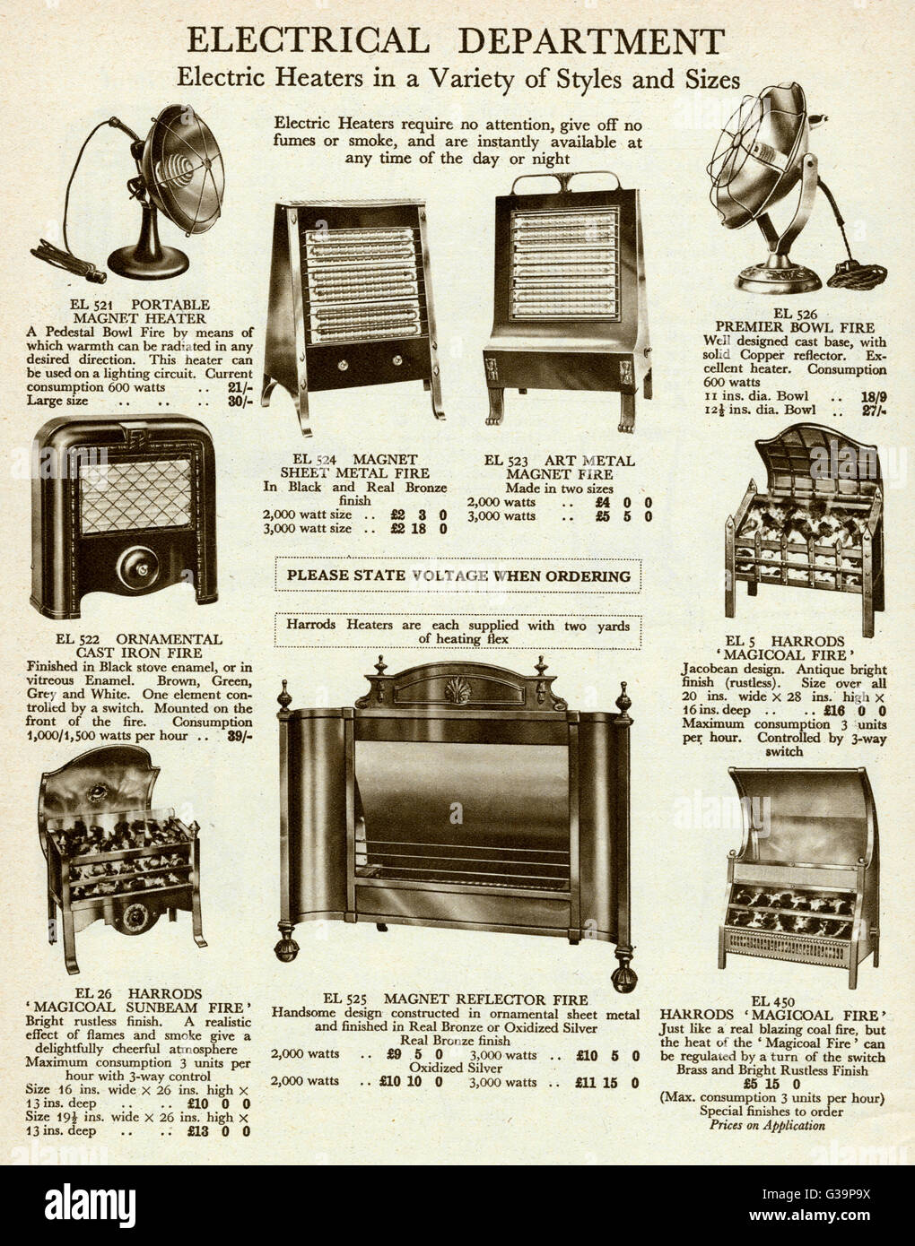 Home Appliances 1920s High Resolution Stock Photography And Images Alamy