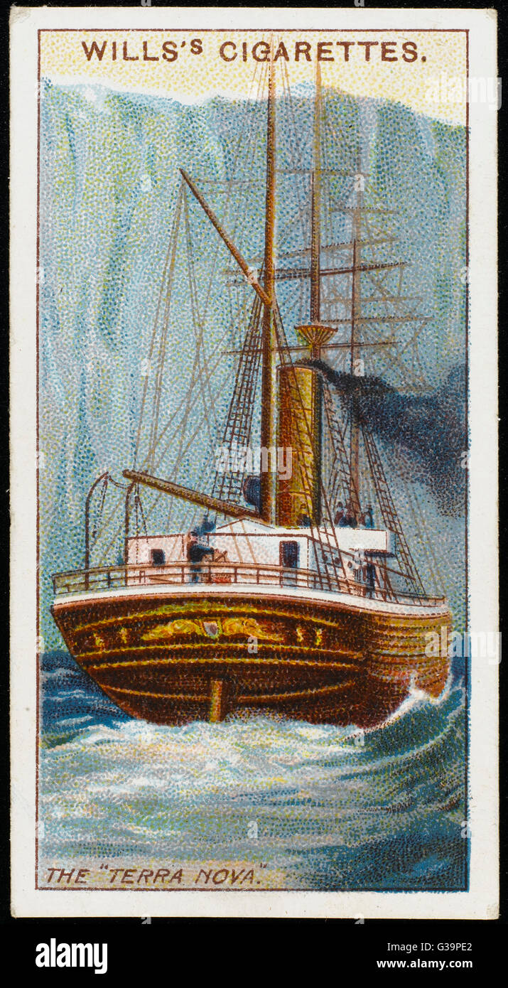 Terra Nova Their Ship Stock Photos Terra Nova Their Ship