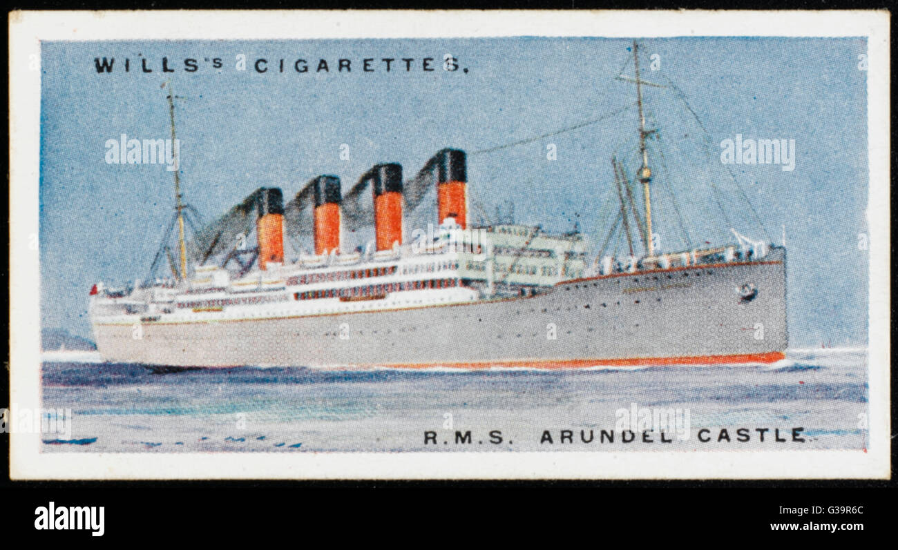 Union Castle Line Shipping ARTIST DRAWN 28 Old Postcards Sold Singly 