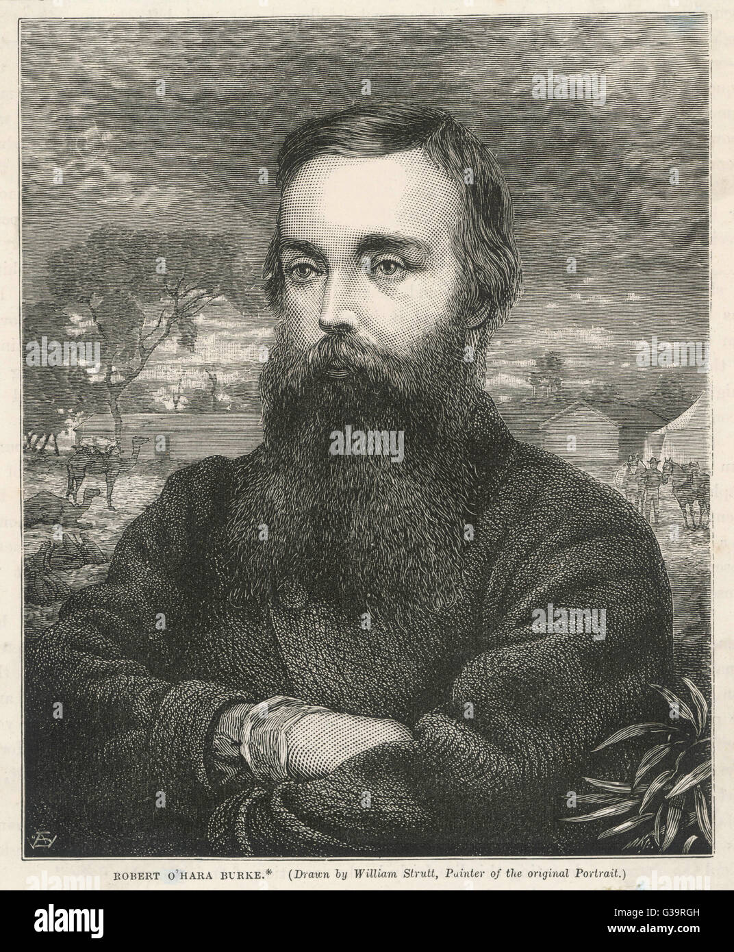 Ohara Burke 1820 1861 Irish Explorer High Resolution Stock Photography and Images Alamy