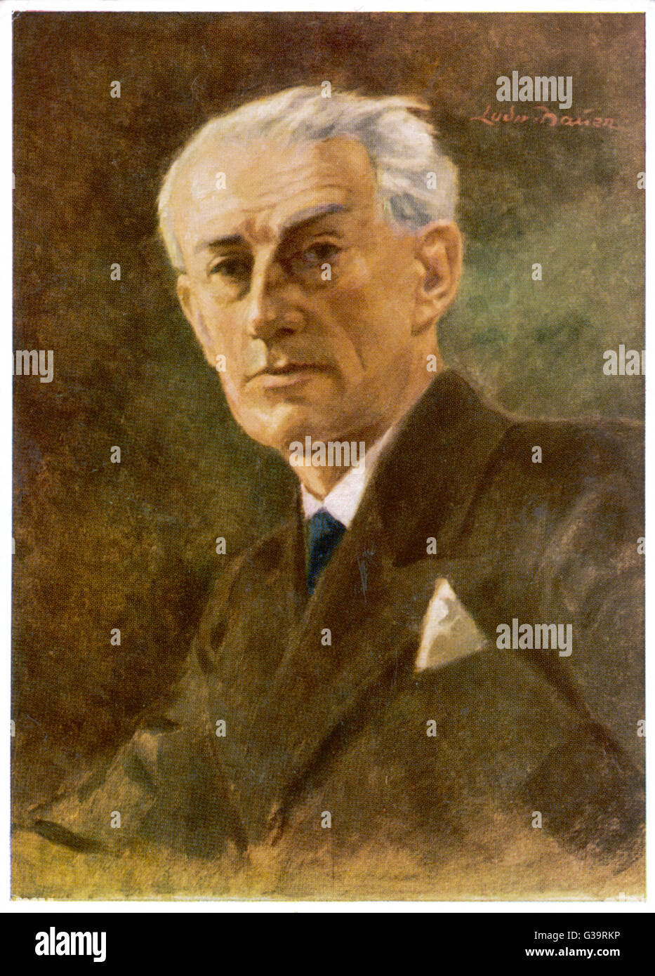 MAURICE RAVEL  French musician        Date: 1875 - 1937 Stock Photo
