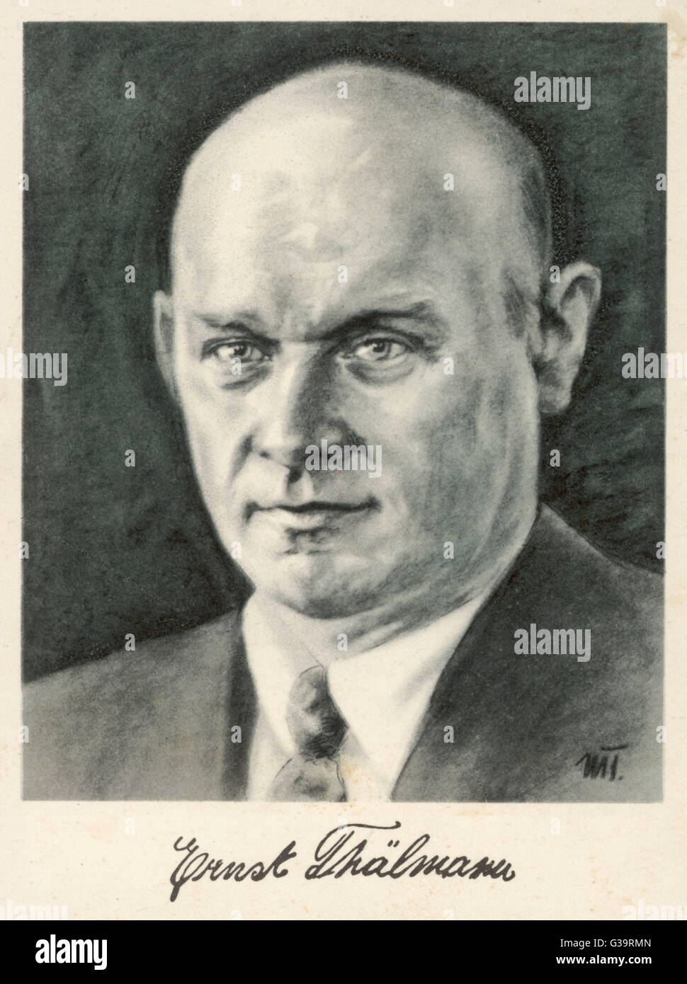 ERNST THALMANN Stock Photo