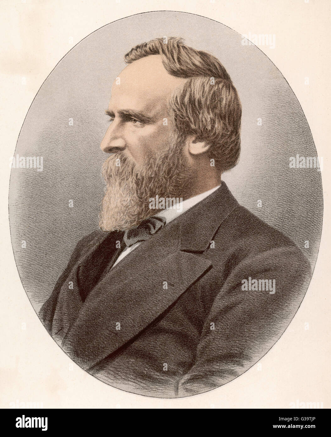 HAYES 19th President Republican Photo Portrait MODERN TRADING CARD RUTHERFORD B 