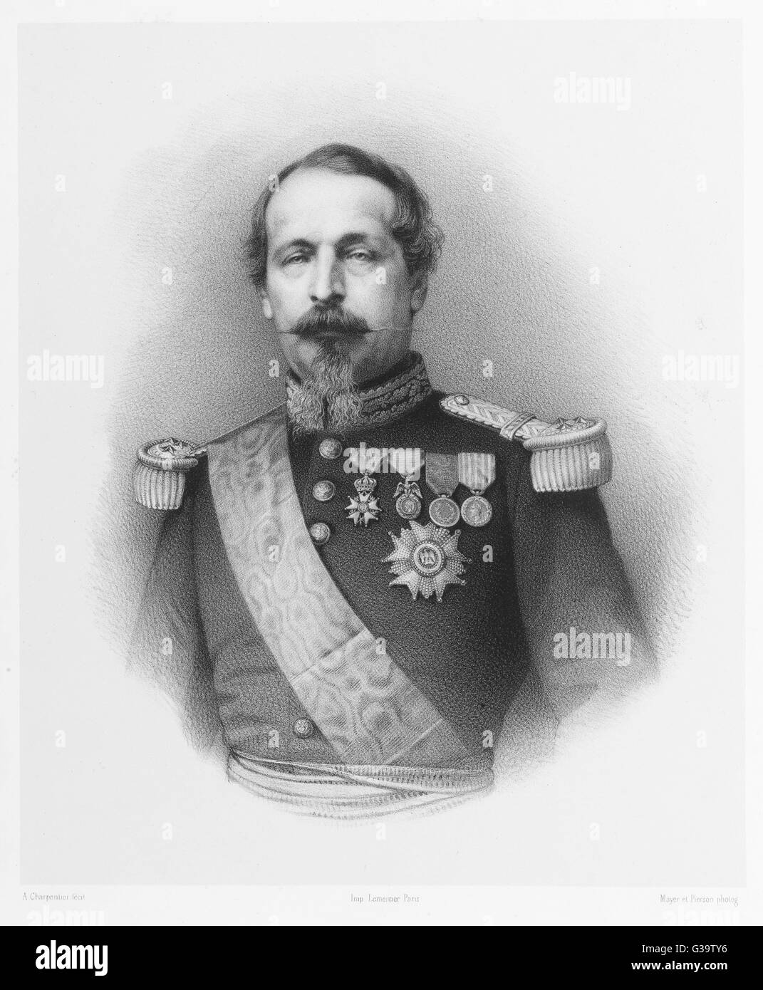 Emperor napoléon iii Black and White Stock Photos & Images Alamy