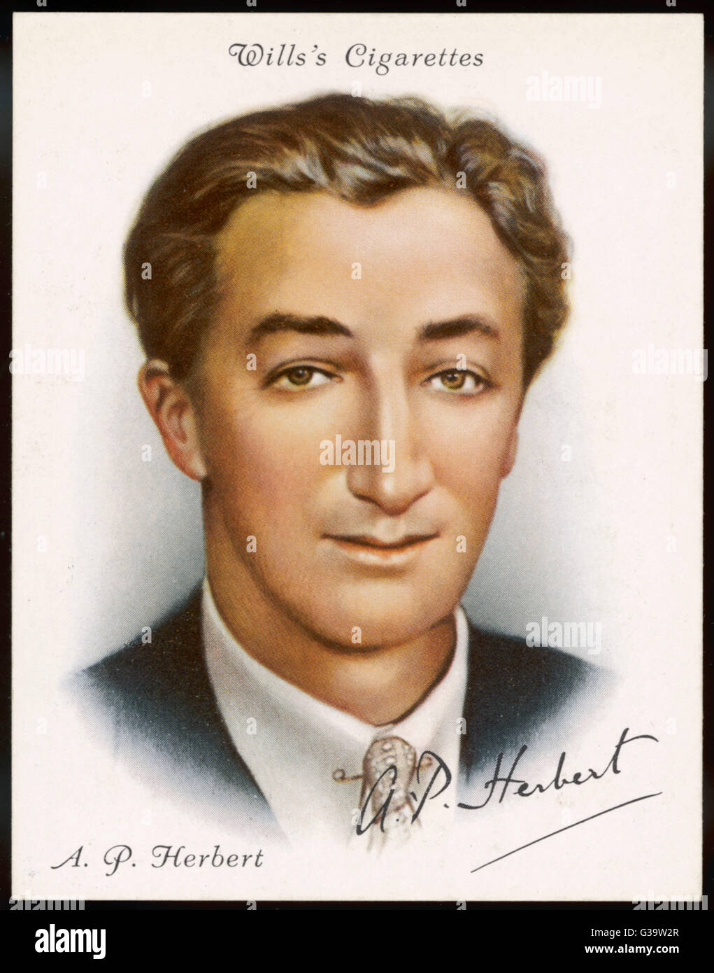 English journalist and writer SIR ALAN PATRICK HERBERT (18901971), alias ALBERT HADDOCK. Date