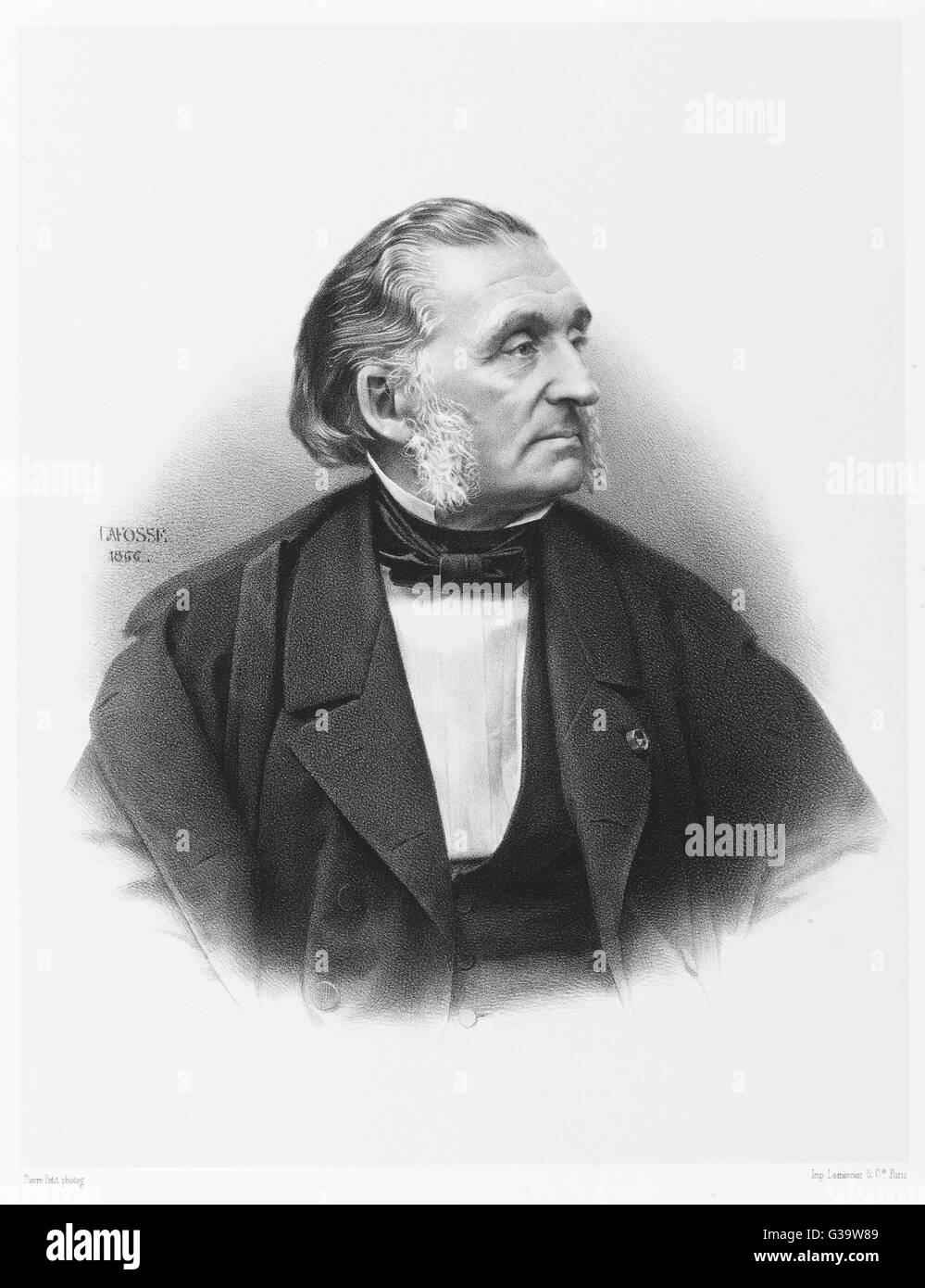 Doctor ARMAND TROUSSEAU Stock Photo Alamy