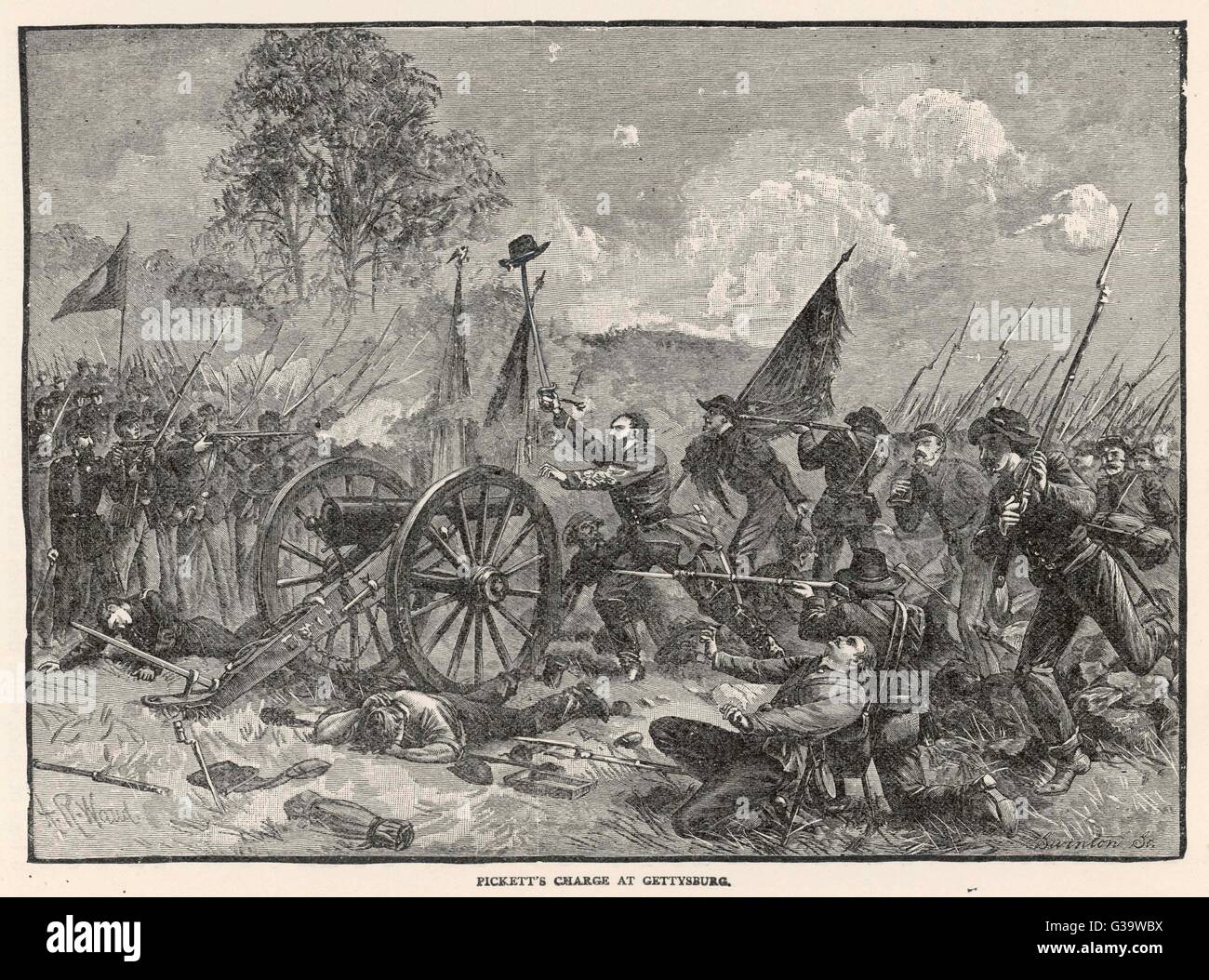 Pickett's Charge High Resolution Stock Photography and Images Alamy