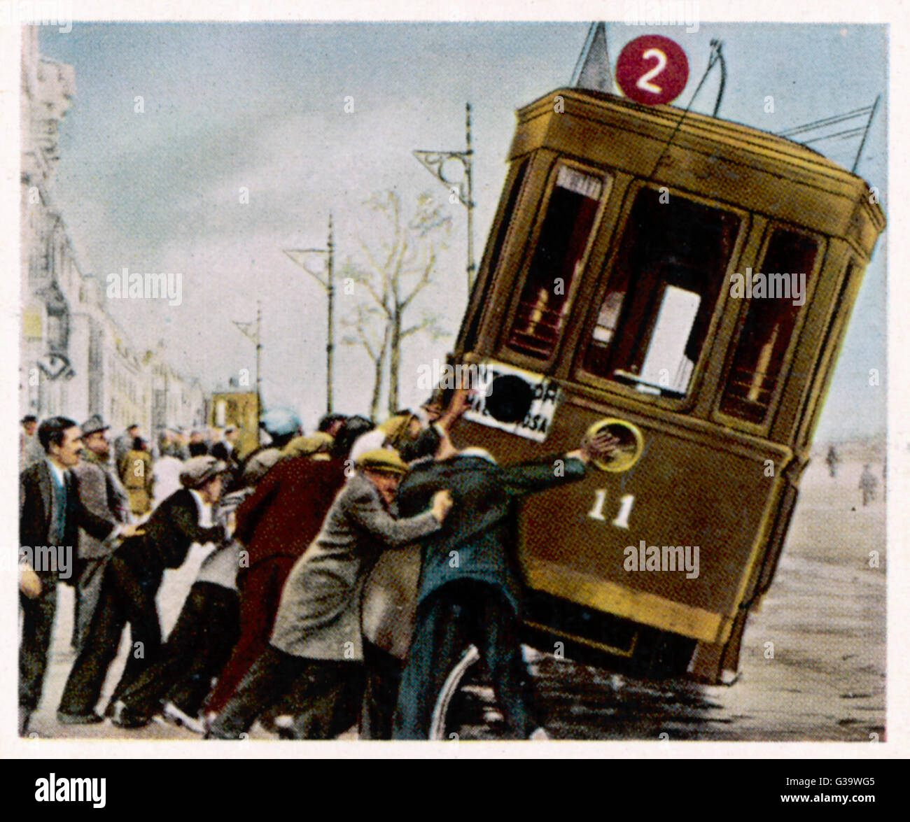 Strike tram hi-res stock photography and images - Alamy