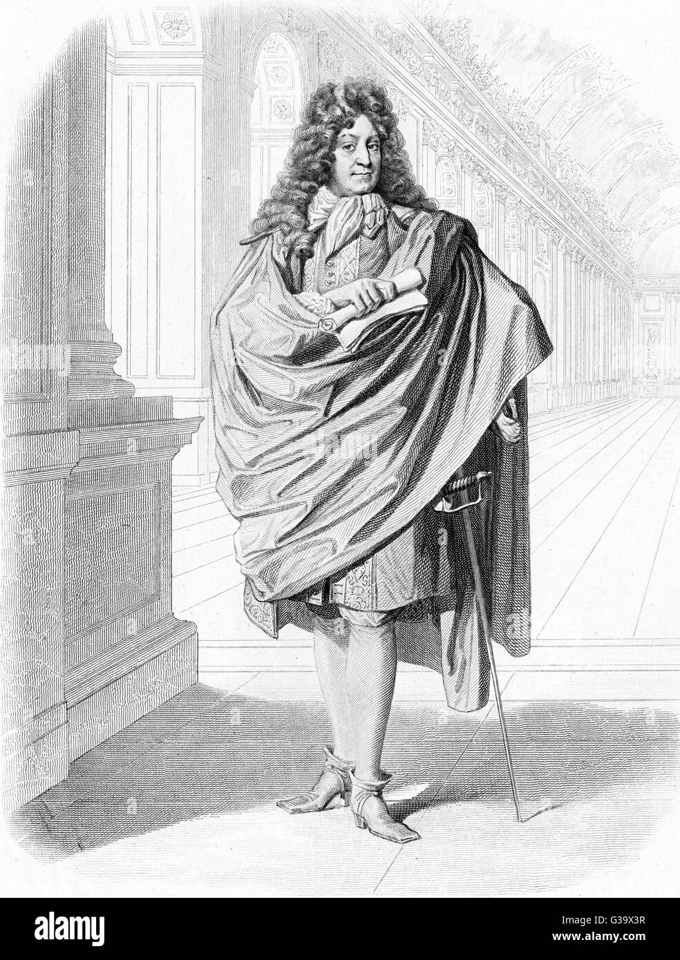 JEAN RACINE  French dramatist        Date: 1639 - 1699 Stock Photo