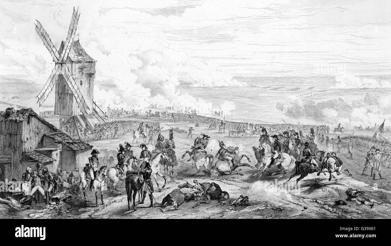 BATTLE OF VALMY Stock Photo - Alamy