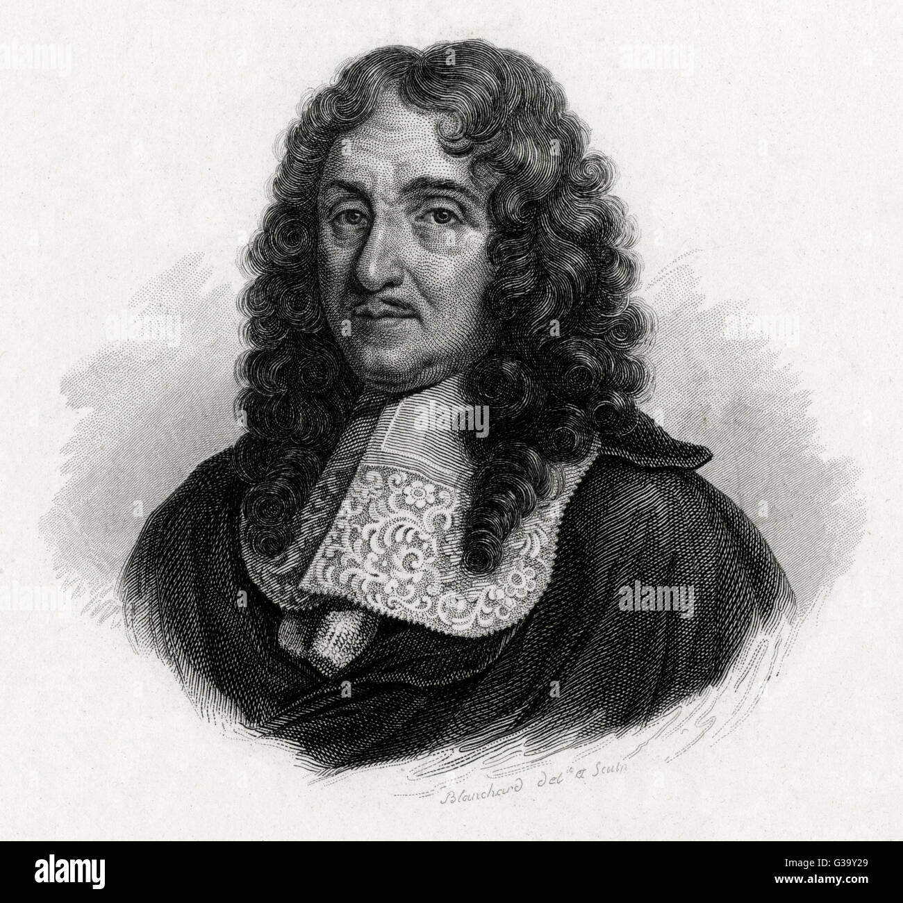 PIERRE PAUL RIQUET French civil engineer Date 1604 1680 Stock Photo