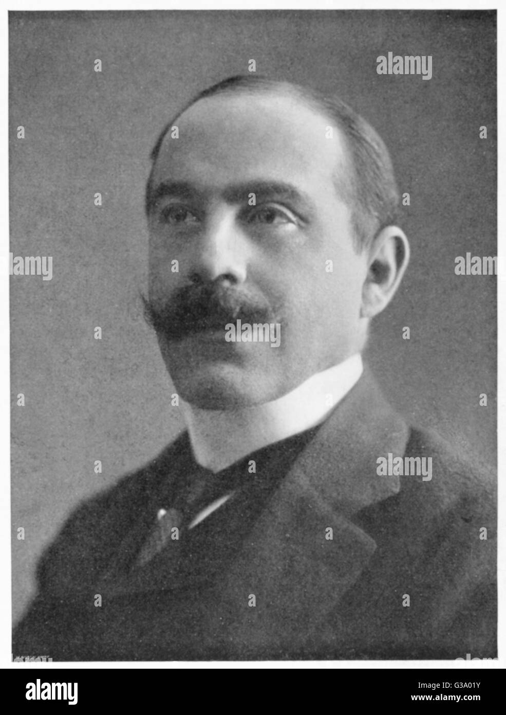 AUGUST VON WASSERMANN  German bacteriologist        Date: 1866 - 1925 Stock Photo