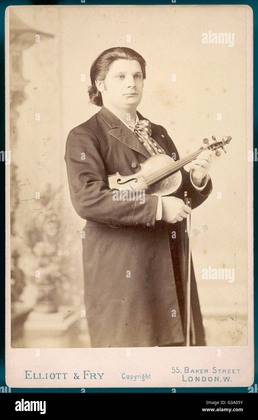 EUGENEAUGUSTE YSAYE Belgian violinist, conductor and composer Date