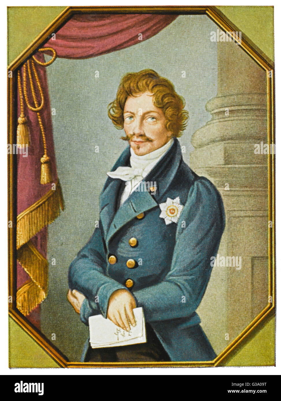 LUDWIG I OF BAVARIA Stock Photo