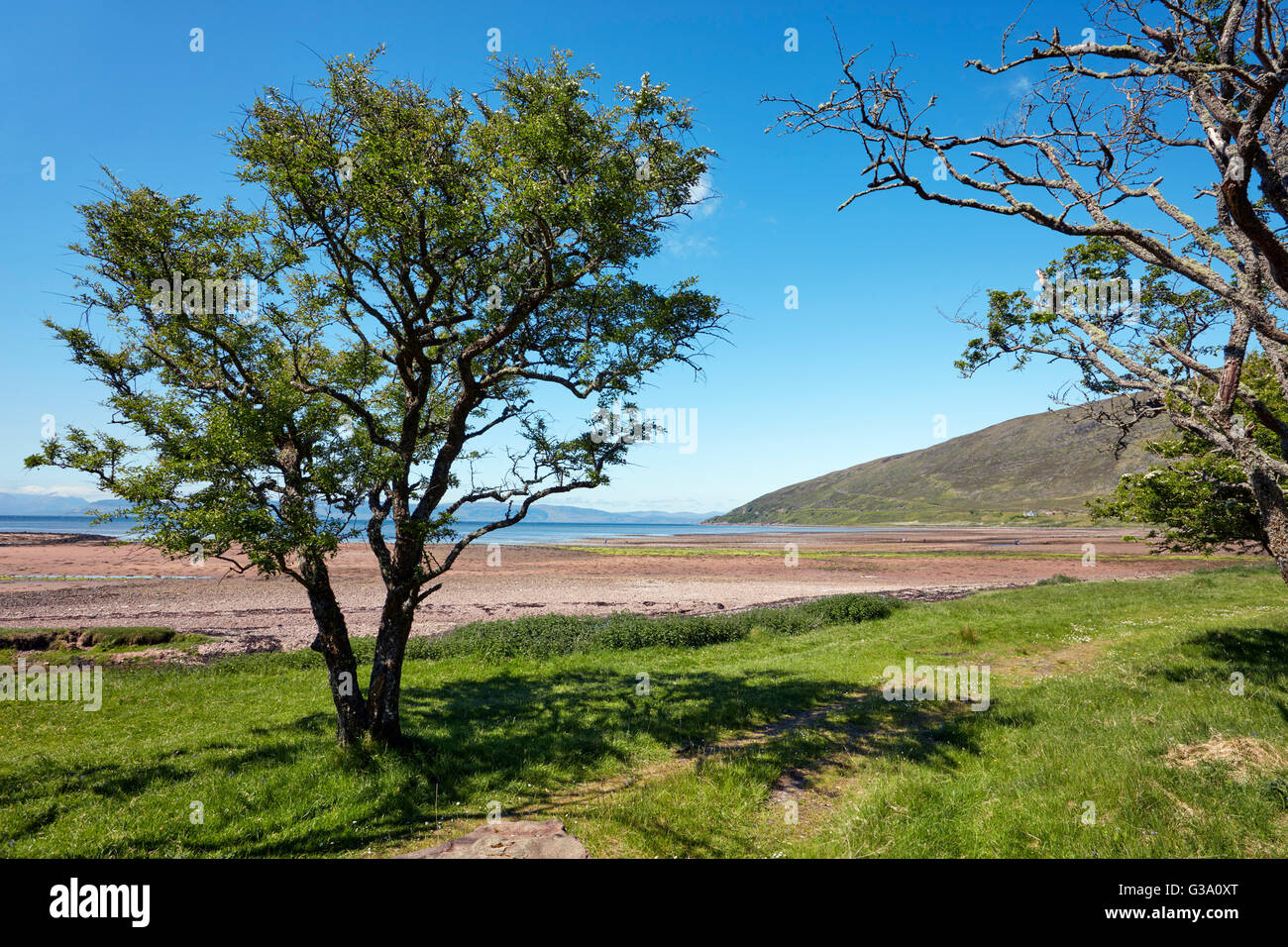 Applecross Bay. Applecross Peninsula, Ross and Cromarty, Scotland Stock