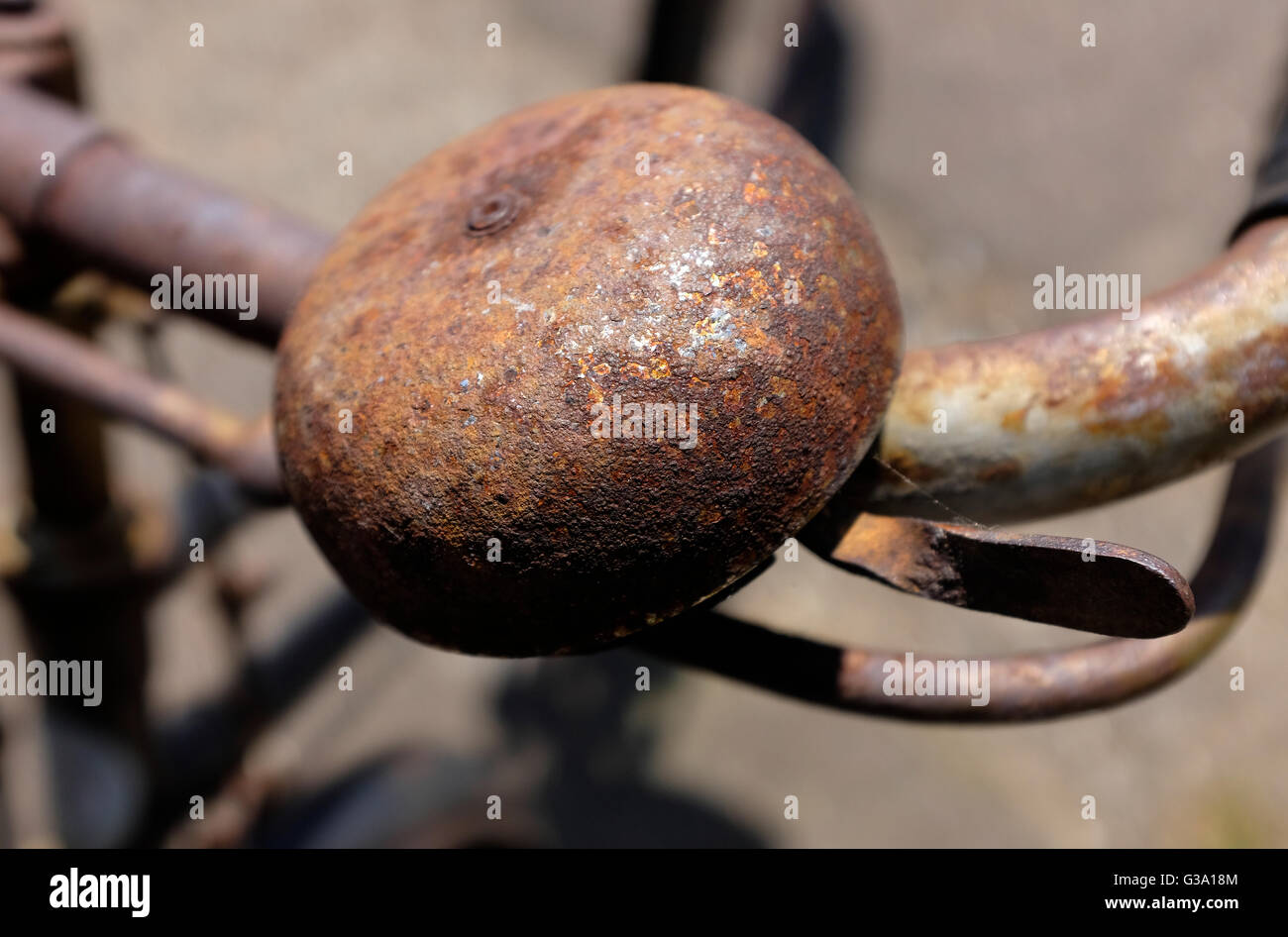 old rusty bicycle