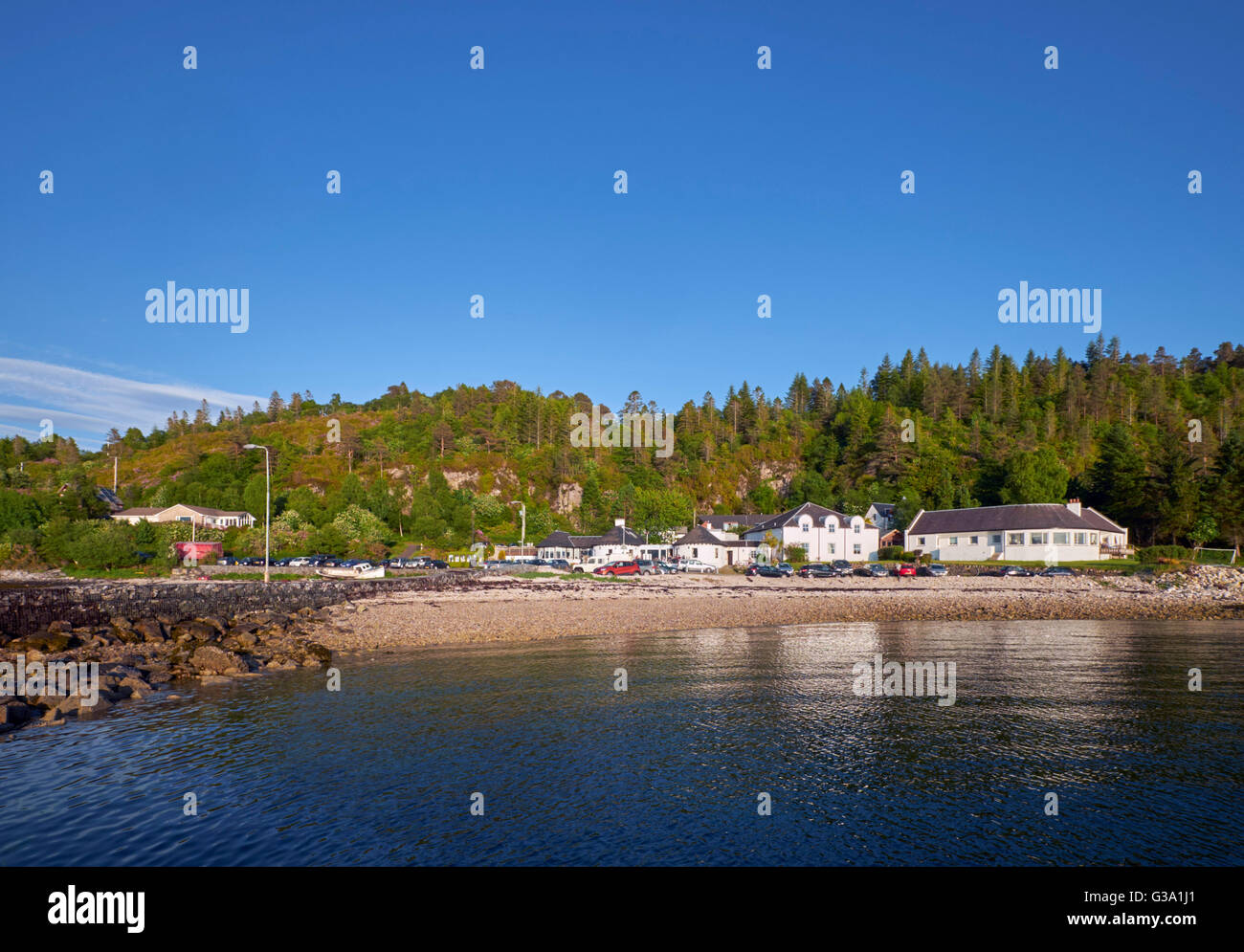 Pierhouse Hotel and Restaurant at Port Appin. Highland, Argyllshire