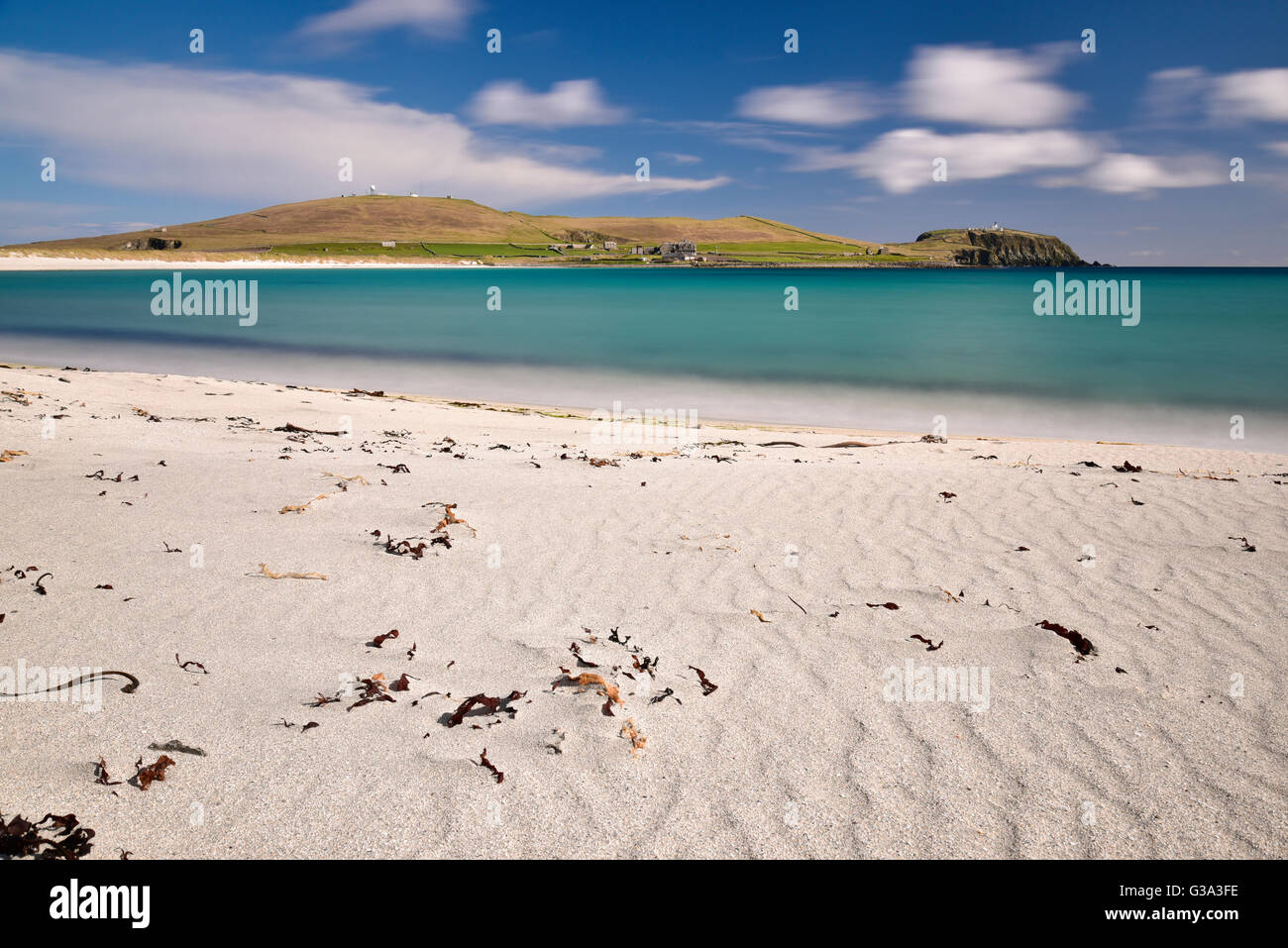 sumburgh head, Shetland islands Stock Photo
