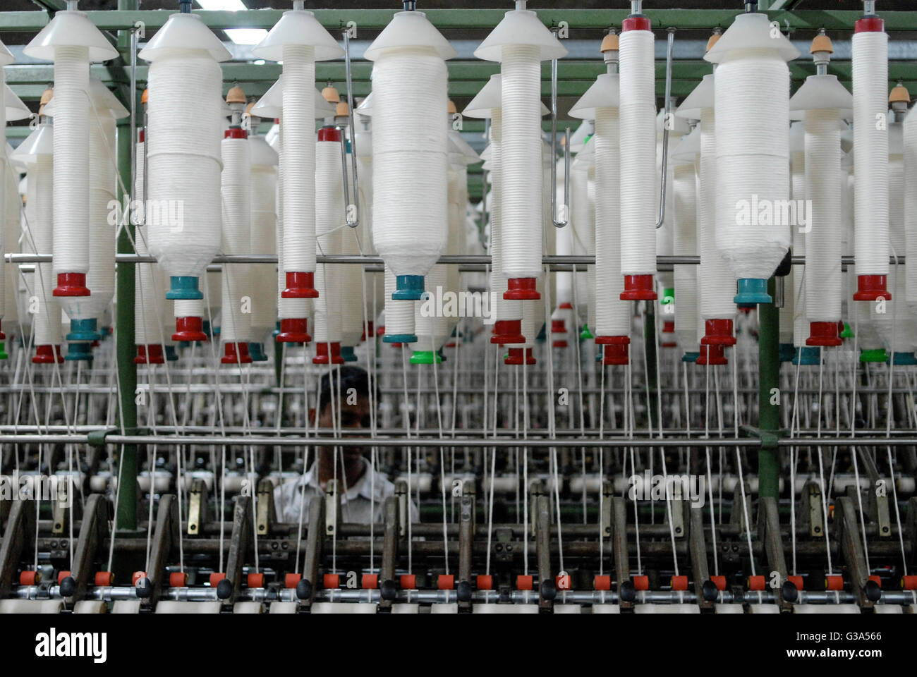 BANGLADESH , textile industry in Dhaka , Beximco textile factory