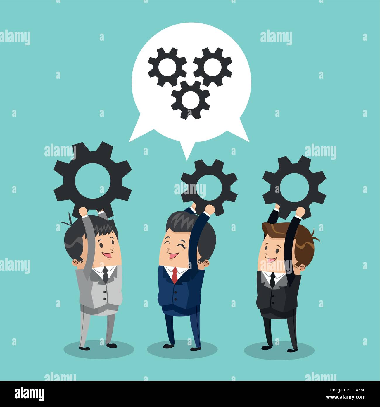 business people , vector illustration Stock Vector Image & Art - Alamy