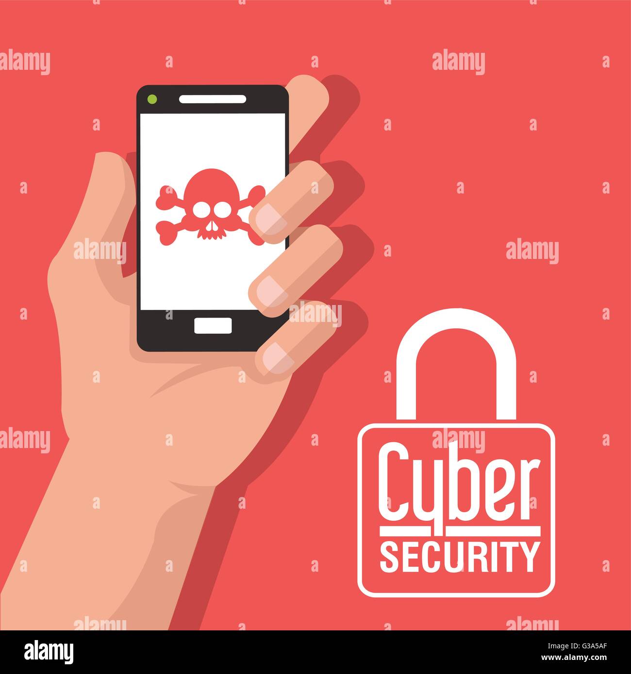 Cyber Security design , vector illustration Stock Vector Image & Art ...