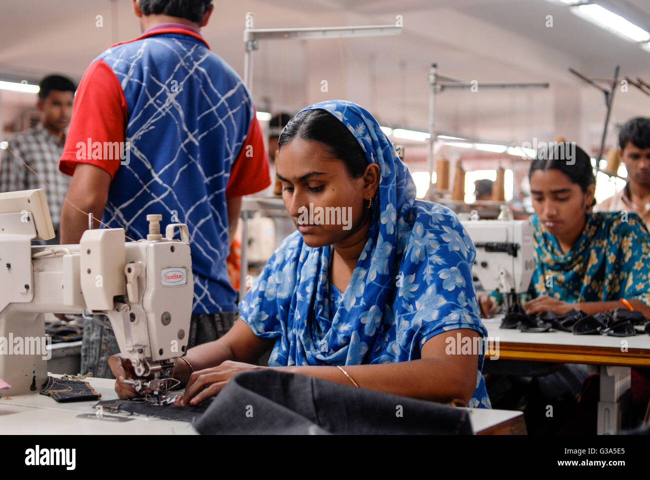 BANGLADESH , Dhaka, apparel industry , Beximco textile factory produce