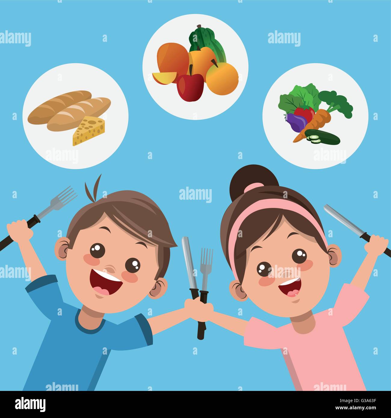 clean-food-design-stock-vector-image-art-alamy