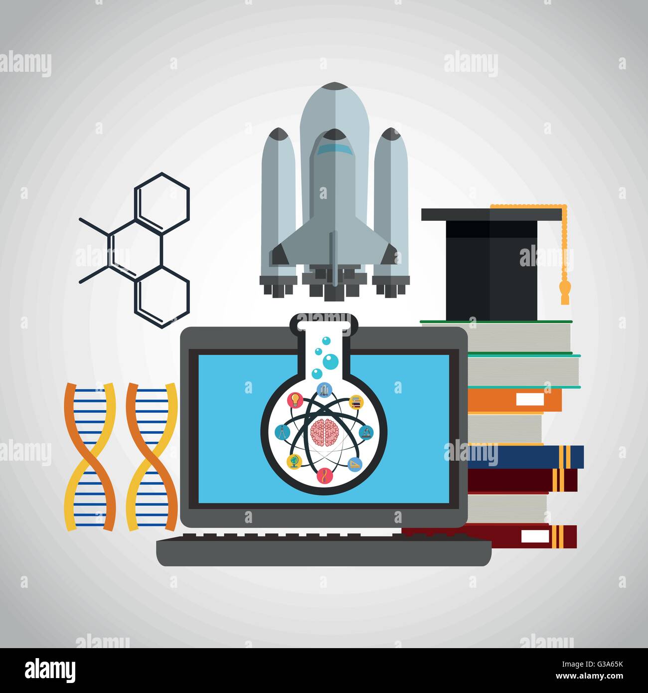 Science icons design , vector illustration Stock Vector Image & Art - Alamy