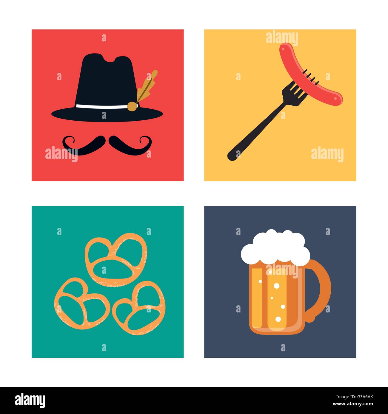 Germany design. Culture icon. vector illustration Stock Vector Image ...