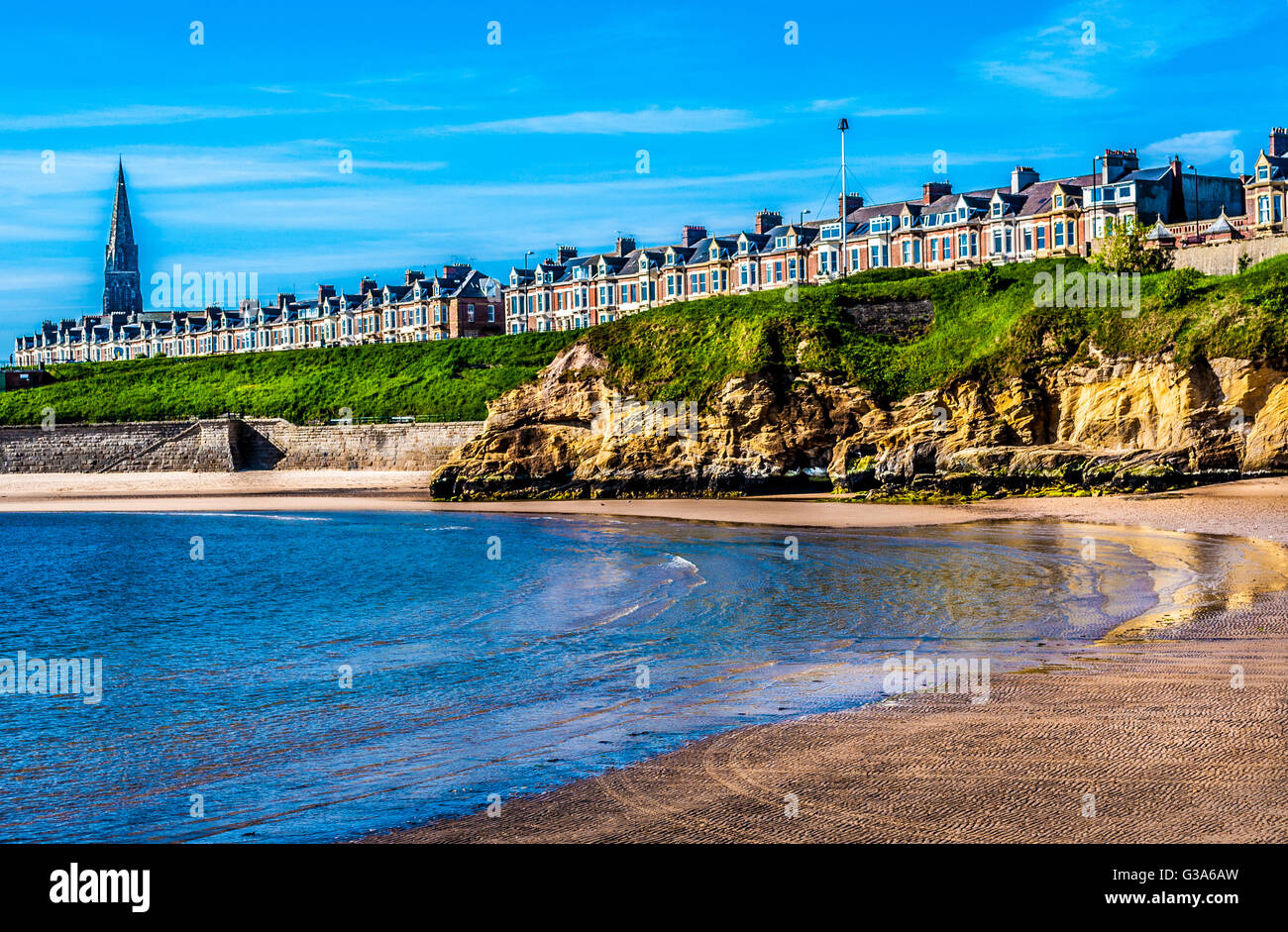 Colours of Cullercoats........... Stock Photo