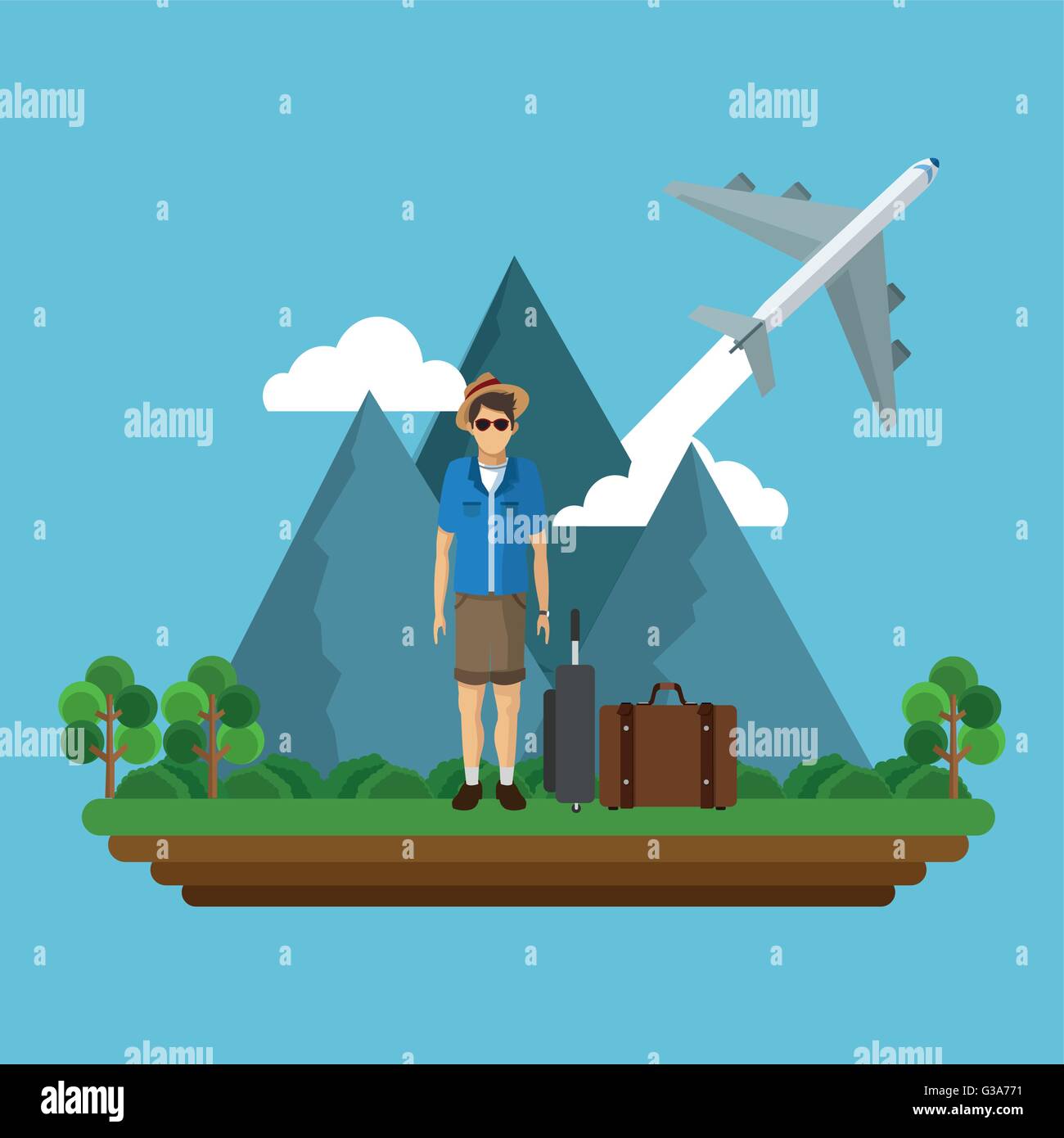 Travel icon design , vector illustration Stock Vector Image & Art - Alamy