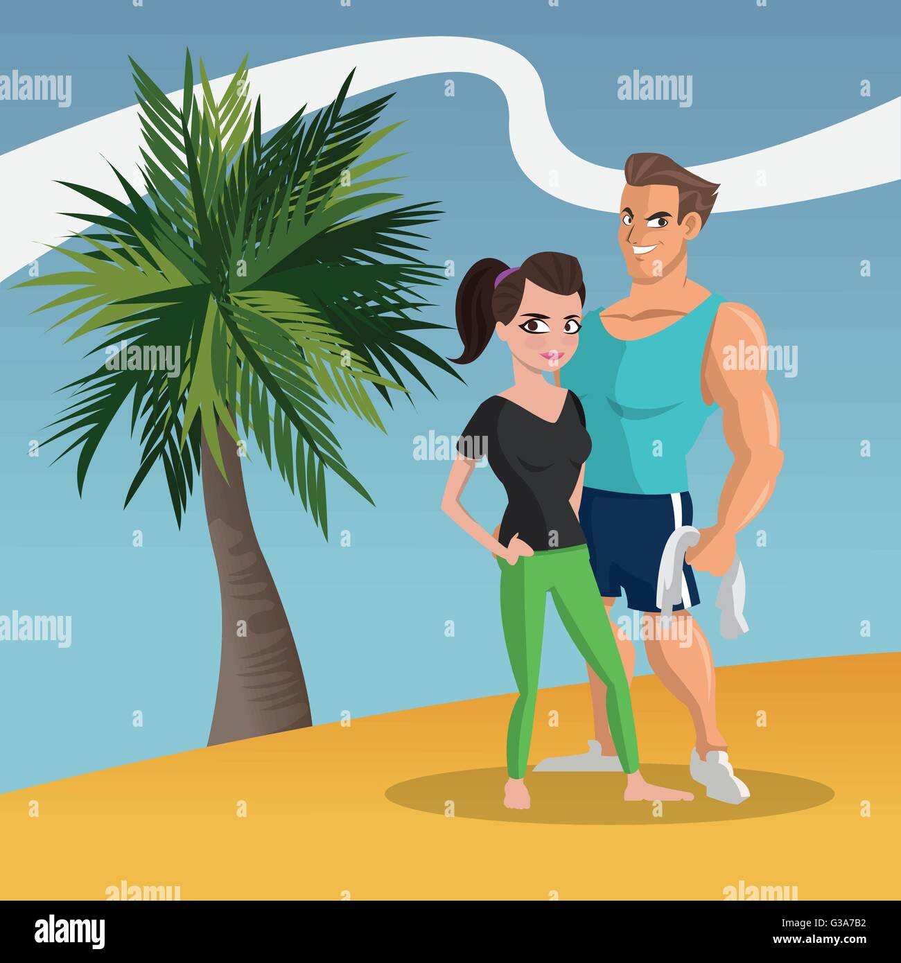 Healthy lifestyle design , vector Stock Vector Image & Art - Alamy