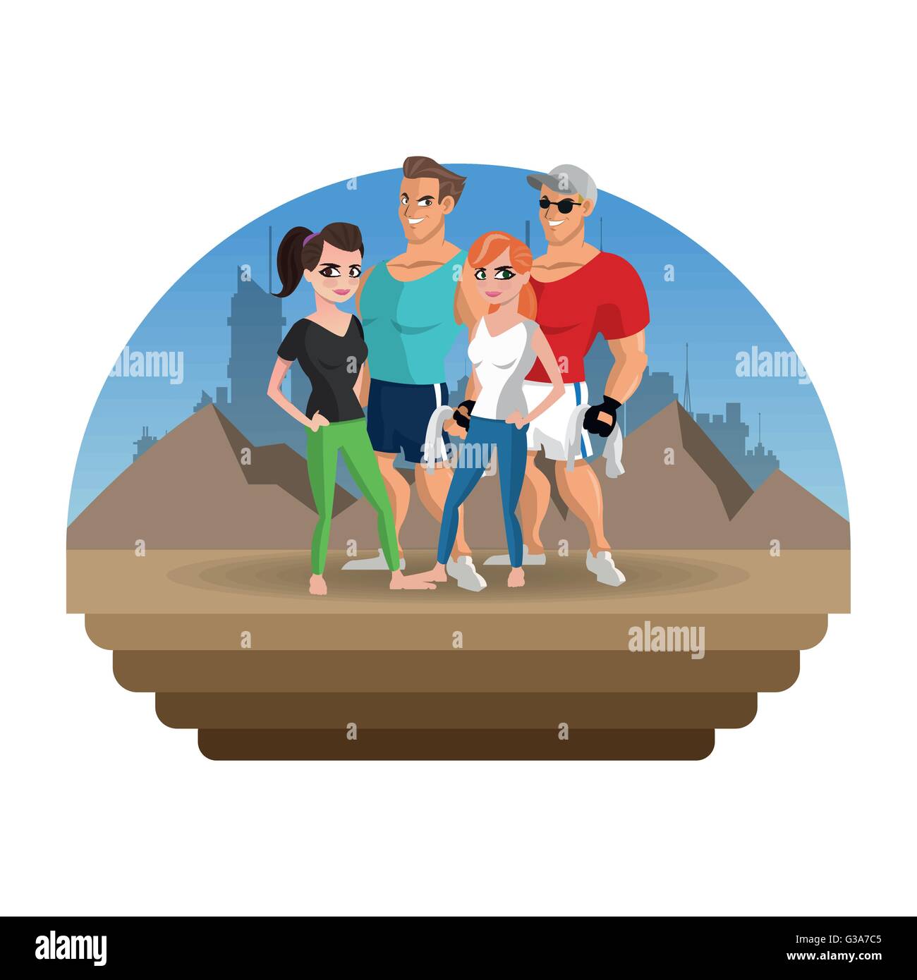 Healthy lifestyle design , vector Stock Vector Image & Art - Alamy