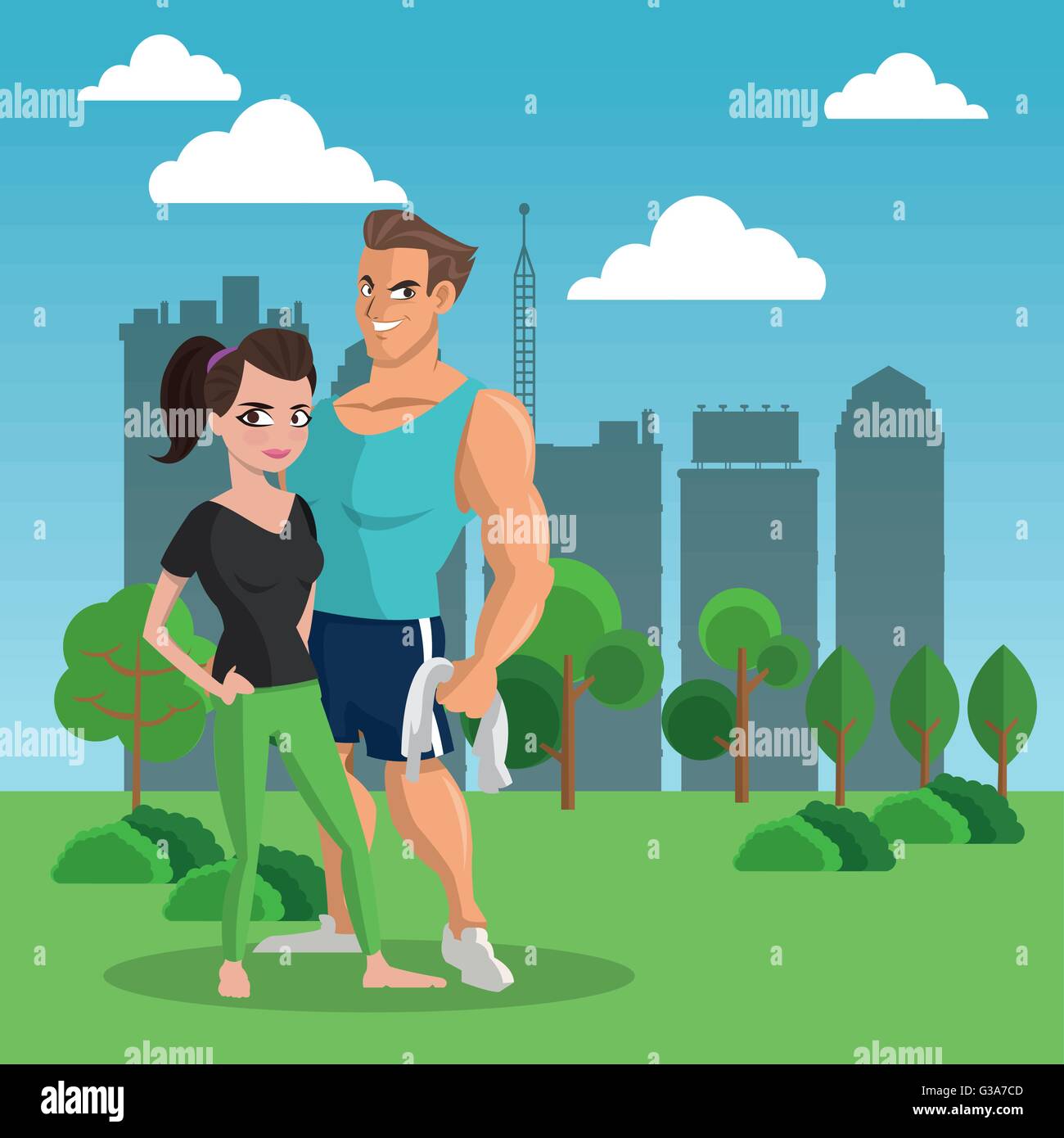 Healthy lifestyle design , vector Stock Vector Image & Art - Alamy