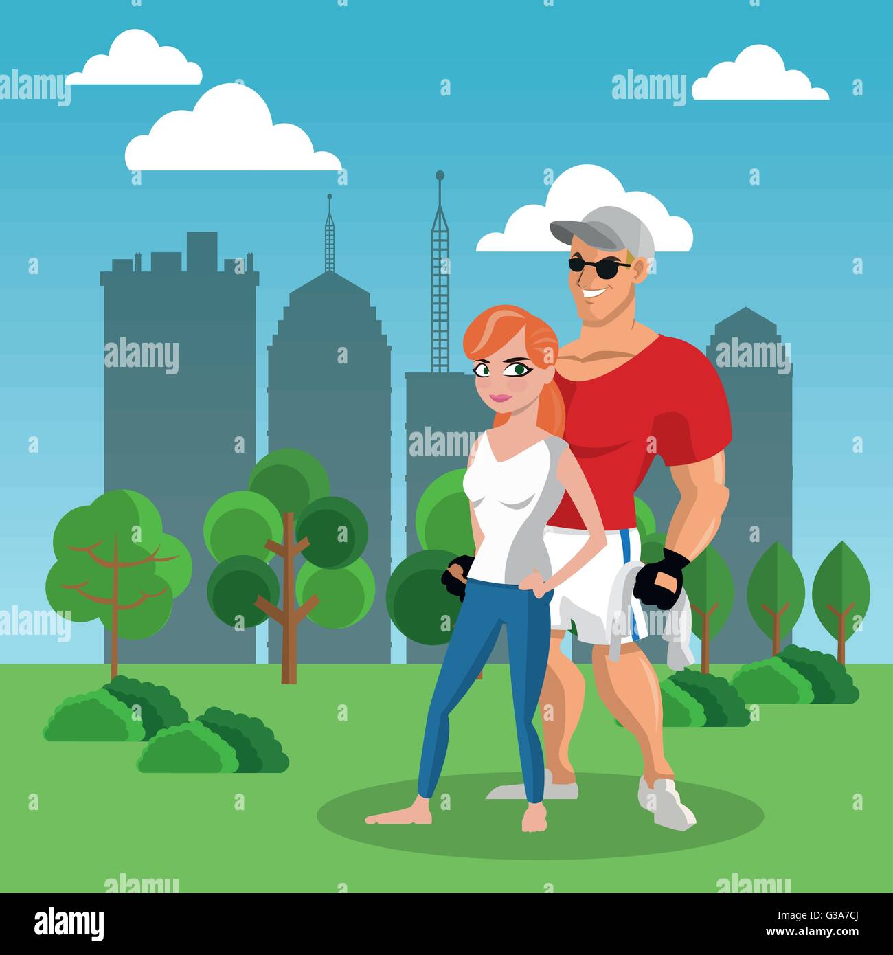Healthy lifestyle design , vector Stock Vector Image & Art - Alamy
