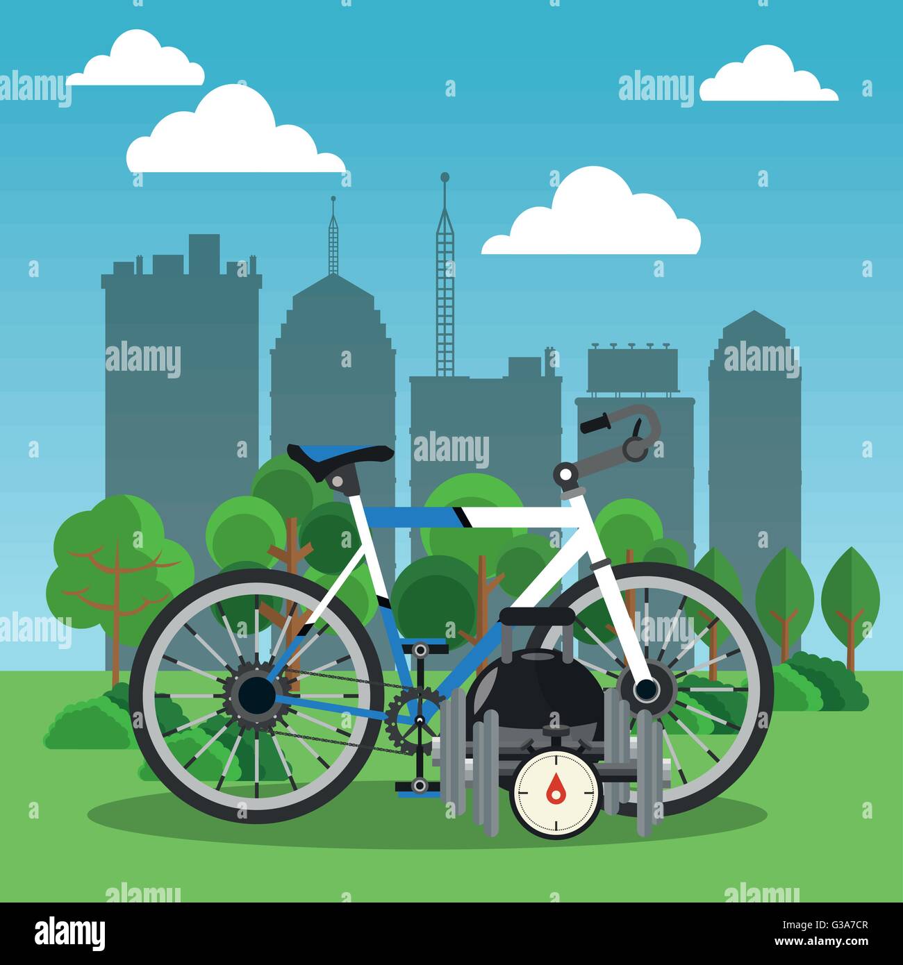 Healthy lifestyle design , vector Stock Vector Image & Art - Alamy
