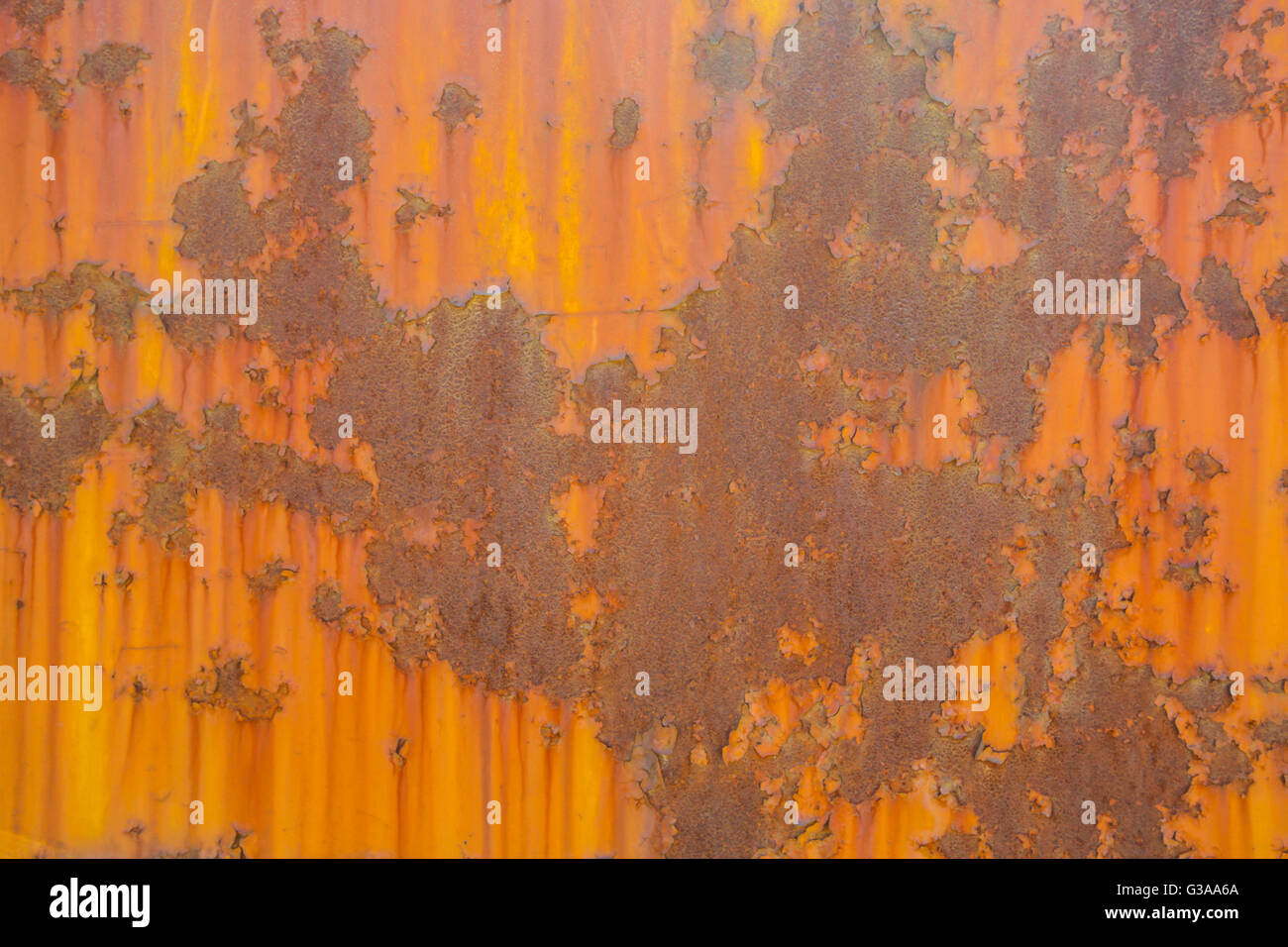 detail of old metal panel with rust and loss of paint Stock Photo - Alamy