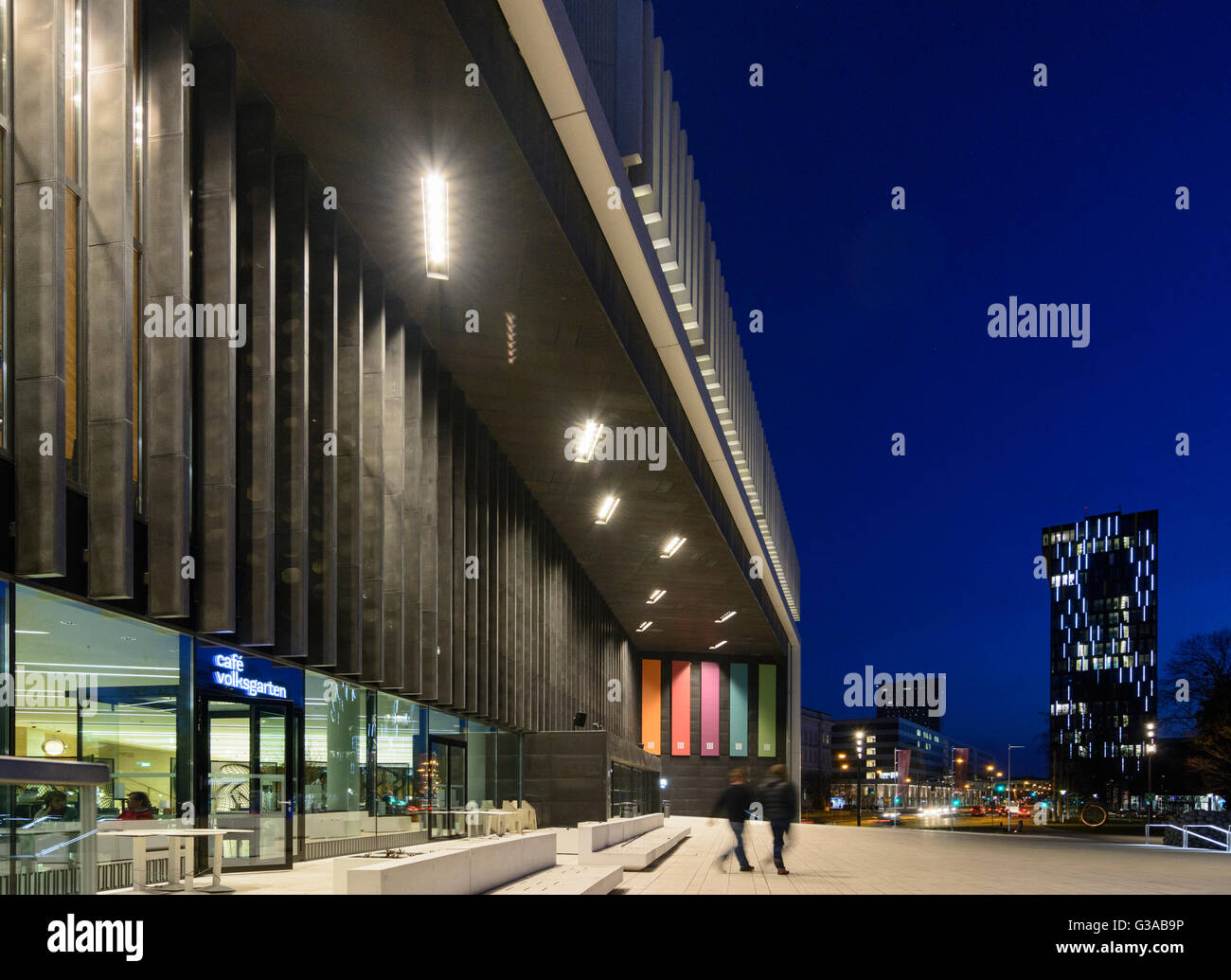 Music Theater and Office Building Power Tower , the headquarters of Energie AG Upper Austria