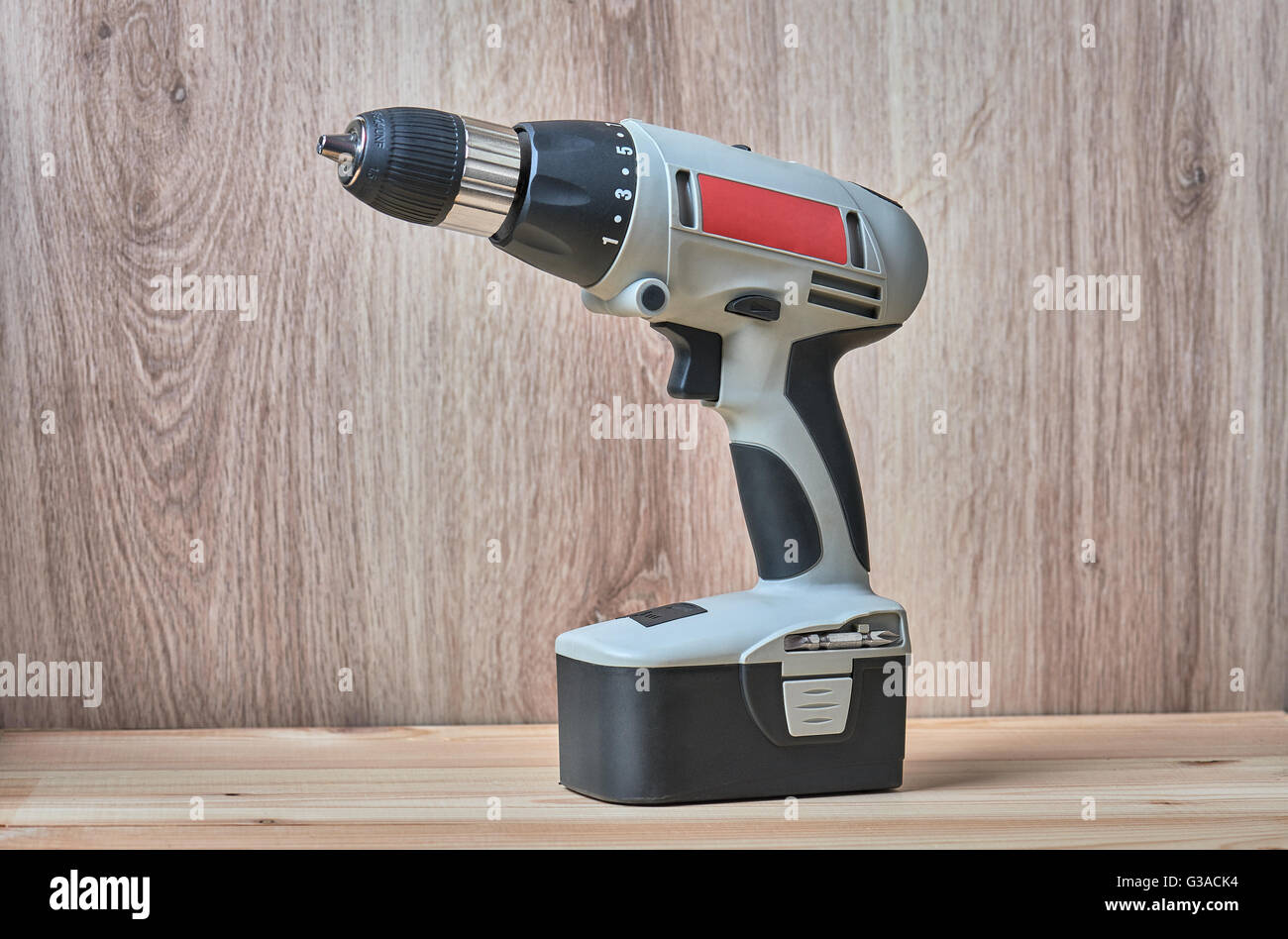 Cordless Drill Driver Stock Photo Alamy