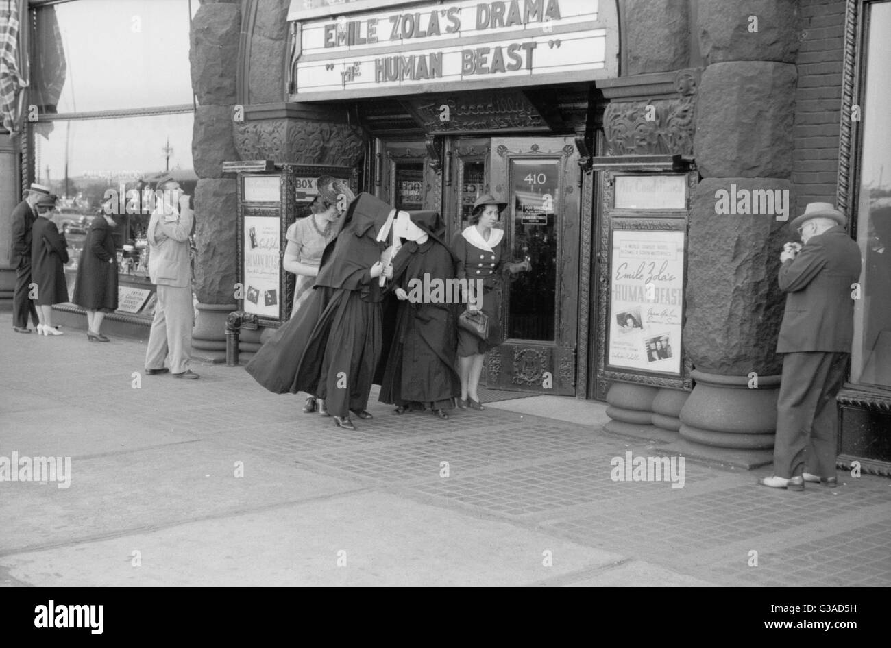 Theatre on Michigan Ave., Chicago, Illinois Stock Photo