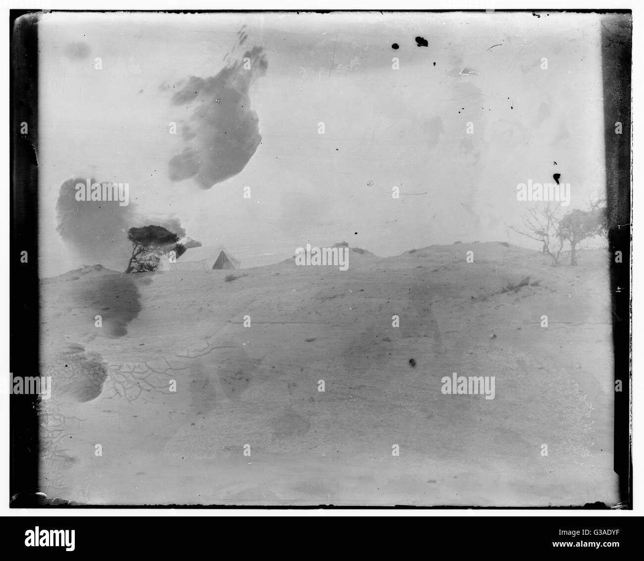 View of Kitty Hawk, North Carolina, photographed by the Wrig Stock