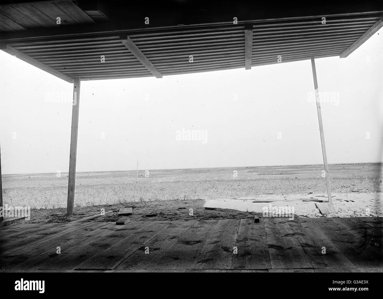 View of Kitty Hawk from the camp building Stock Photo Alamy